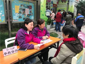 通江實驗幼兒園 早教咨詢暖人心，黨員志愿者在行動